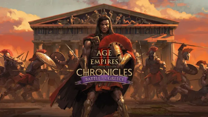Age of Empires II: DE – Battle for Greece key art