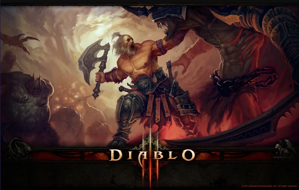 Diablo III key art