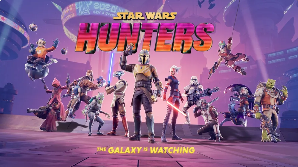 Star Wars: Hunters key art