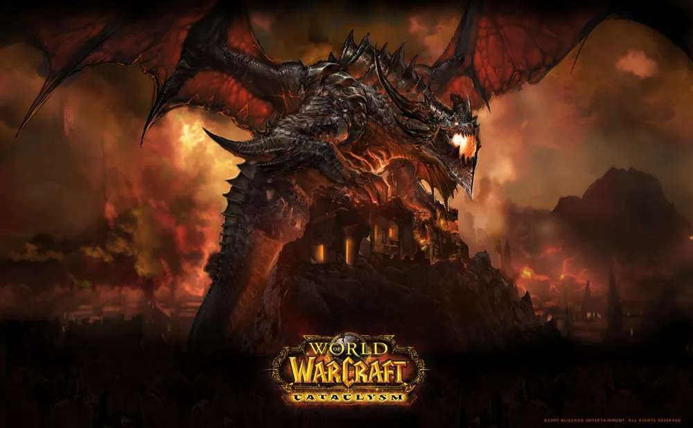 World of Warcraft: Cataclysm key art