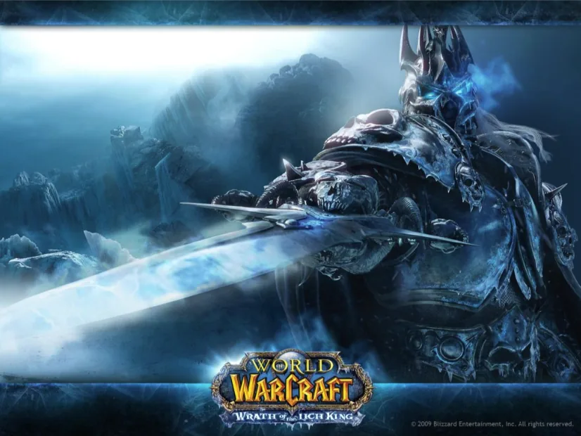 World of Warcraft: Wrath of the Lich King key art